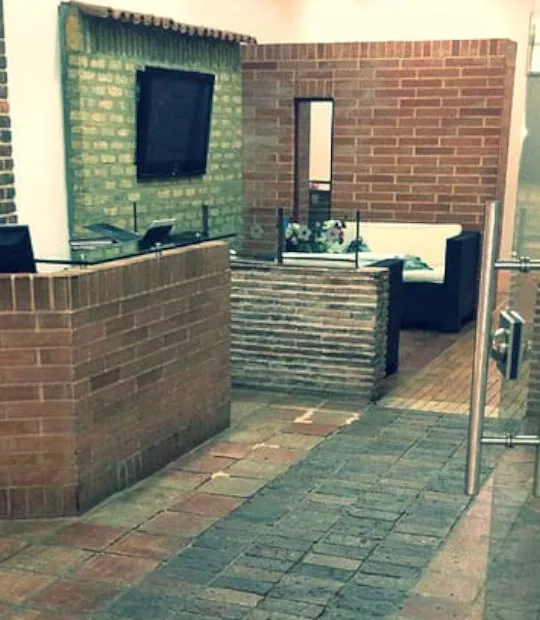 V&iacute;a adoquinada con ladrillo tolete 2